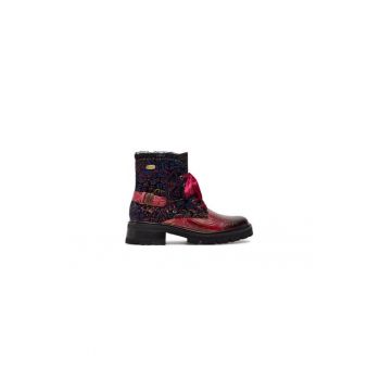 Ghete dama  304357053 - Piele naturala - 36 EU - Rosu