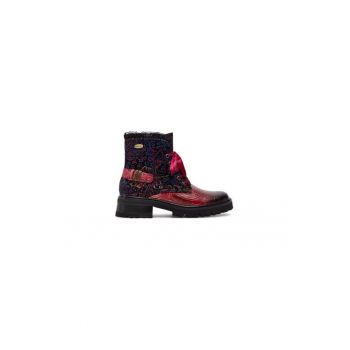 Ghete dama  304357053 - Piele naturala - 37 EU - Rosu