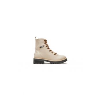 Ghete dama  304392511 - Piele ecologica - Bej