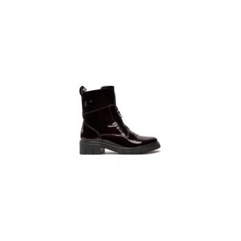 Ghete dama  304398964 - Piele naturala - Rosu