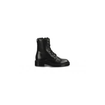 Ghete dama  304401305 - Piele naturala - 41 EU - Negru