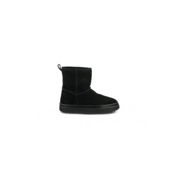 Ghete dama  304401374 - Piele naturala - 41 EU - Negru