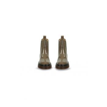 Ghete dama  304401541 - Piele naturala - Maro