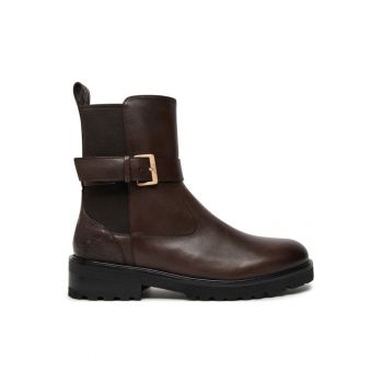 Ghete dama  304541117 - Piele naturala - Albastru