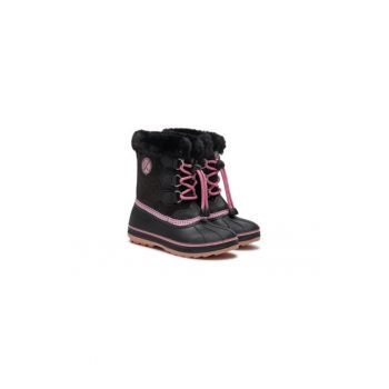Ghete fete  304342431 - Piele ecologica - Negru