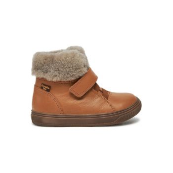 Ghete fete  304390630 - Piele naturala - 26 EU - Maro