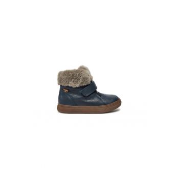 Ghete fete  304390654 - Piele naturala - Albastru