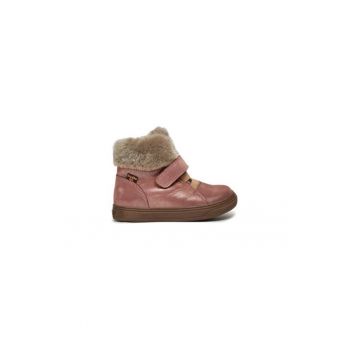 Ghete fete  304390678 - Piele naturala - Roz