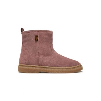 Ghete fete  304390814 - Piele naturala - Roz