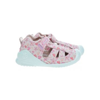 Pantofi copii  Biogateo - roz - textil