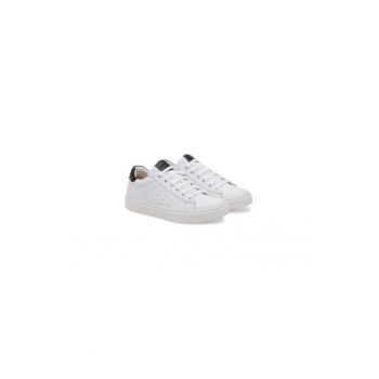 Pantofi sport barbati  304633782 - Piele naturala - Alb