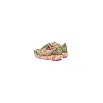 Pantofi sport dama  305012241 - Piele naturala - Multicolor