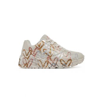 Pantofi sport fete  304742644 - Piele ecologica - Alb