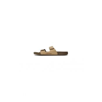 Papuci barbati  301929949 - Piele ecologica - Bej