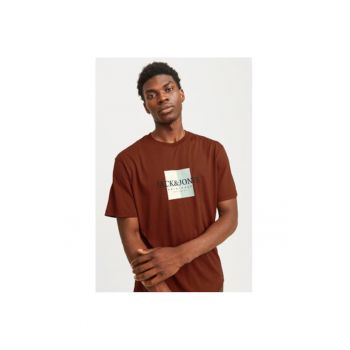 Tricou barbati -  304367625 - Bumbac - Maro