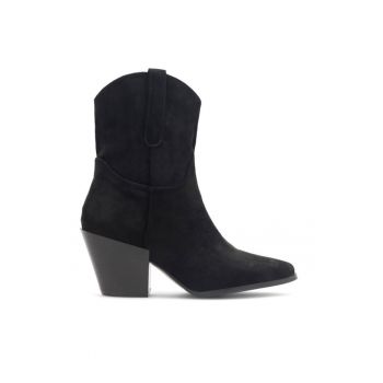 Botine dama -  590558802537536 - Piele ecologica - Negru