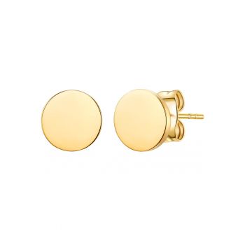 Cercei placati cu aur de 14K - Auriu