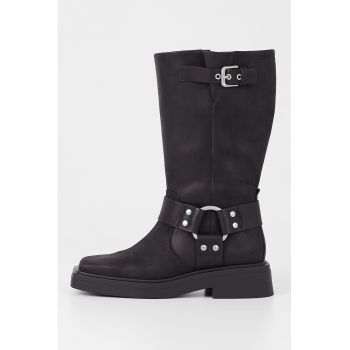 Cizme harness medii de piele