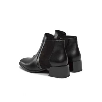 Ghete dama -  303526115 - Negru - Piele naturala