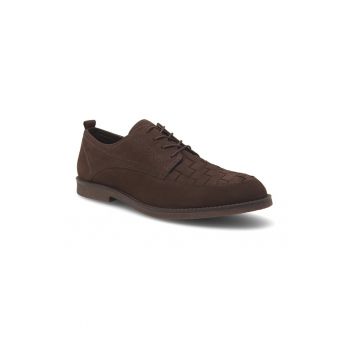 Pantofi barbati -  562665 - Piele nabuc - Maro