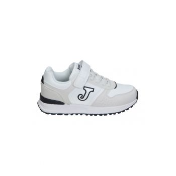 Pantofi copii cu velcro Tornado JTORNAW2433V -  Alb-Bleumarin