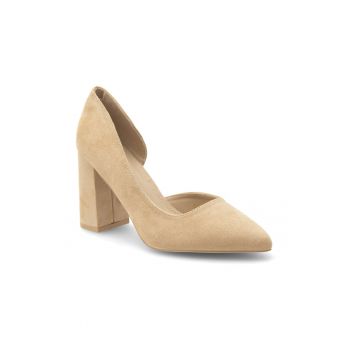 Pantofi dama -  408659 - Sintetic - Bej