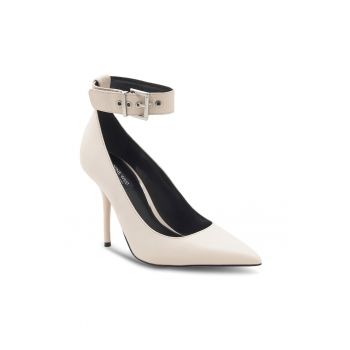 Pantofi dama -  473176 - Piele ecologica - Alb