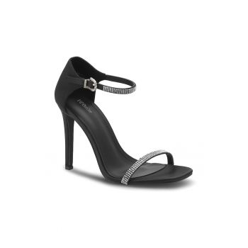 Sandale dama -  446477 - Textil - Negru