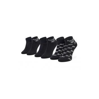 Set 3 perechi de sosete unisex -  209252477 - Negru - Textil