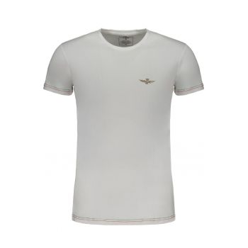 Tricou barbati -  95% bumbac - 5% elastan - Alb - 2XL - SCOTI003J508