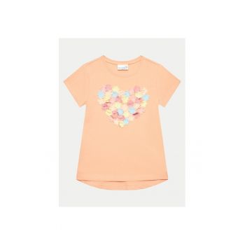 Tricou copii -  49422 - Portocaliu - Bumbac