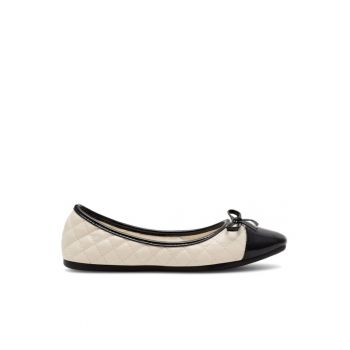 Balerini dama -  370406 - Piele ecologica - Bej