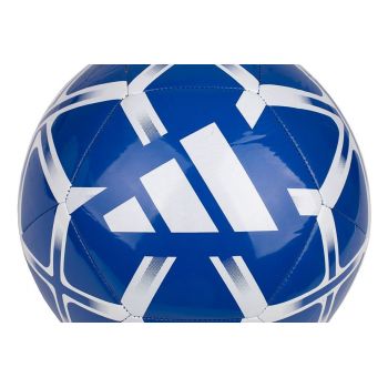 Minge de fotbal Adidas Starlancer albastru cu alb marimea 5