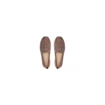 Mocasini dama  303678708 - Piele naturala - Maro