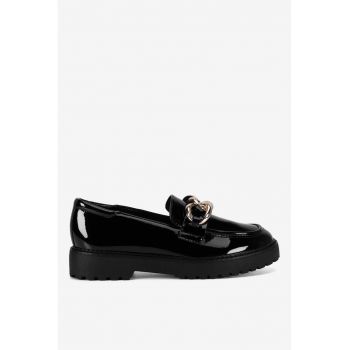 Mocasini dama  5905588821694 - Sintetic - Negru