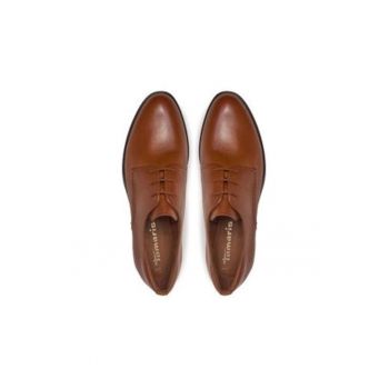 Pantofi barbati  piele ecologica - maro