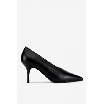 Pantofi dama  5903419939204 - Piele naturala - Negru
