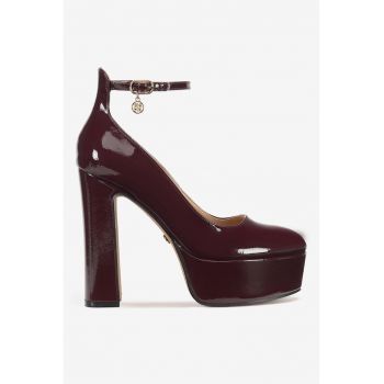 Pantofi dama  5905588931409 - Sintetic - Rosu