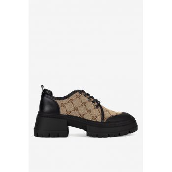 Pantofi dama  5905588943471 - Textil - Bej