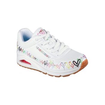 Pantofi sport femei  Uno - Love All Aroun - 35 - Alb