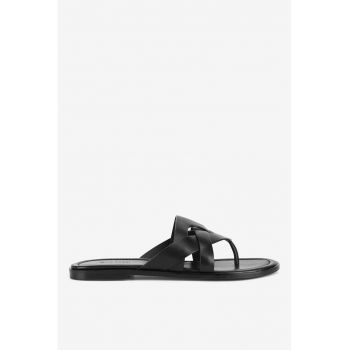 Papuci dama  5903698620053 - Piele naturala - Negru