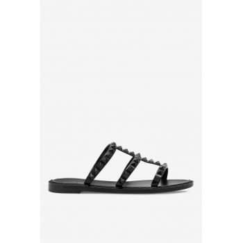 Papuci dama  5905588548645 - Sintetic - Negru