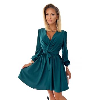 Rochie eleganta dama -  Bindy - verde