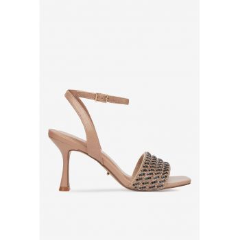 Sandale dama  5903698192178 - Piele ecologica - Maro
