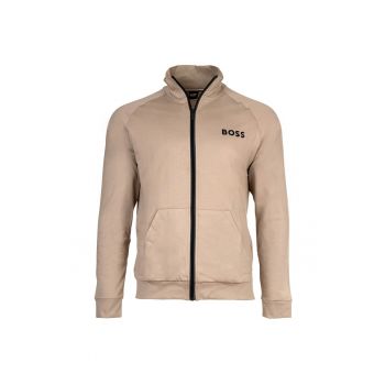 Bluza de trening din bumbac cu fermoar