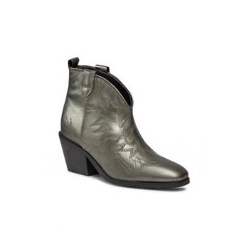 Cizme de cowboy Western  47499-M - Verde - Piele naturala -