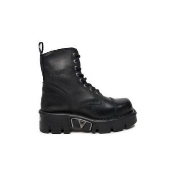 Ghete dama  piele ecologica - negru -