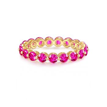 Inel de aur de 14K filat