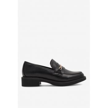 Mocasini dama  5905588027638 - Sintetic - Negru