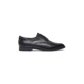 Pantofi barbati  negru - piele ecologica